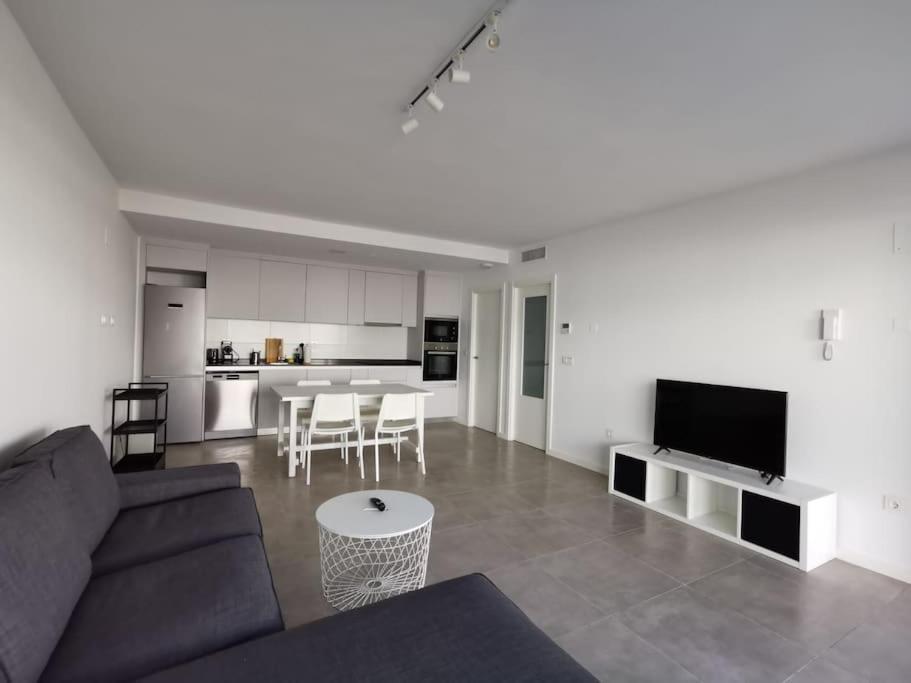 Magnifico Apartamento Nuevo En 1ª Linea De Playa Mojácar Esterno foto